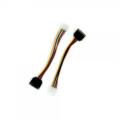 Cablu molex alimentare serial ATA 0,15m IDE-SATA foto
