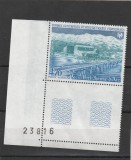 Taaf 1984 - Colonii franceze , Transporturi , Portul Jeanne d&#039;Arc , serie o valoare dantelata , MNH ,Mi.191, Nestampilat