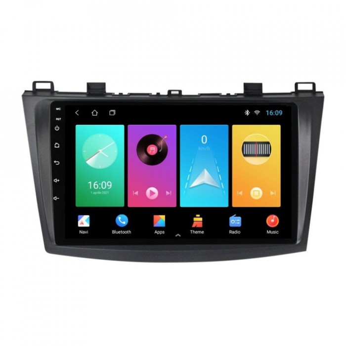 Navigatie dedicata cu Android Mazda 3 2009 - 2013, 1GB RAM, Radio GPS Dual