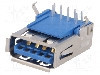 Conector USB A, pentru PCB, AMPHENOL - GSB311131HR