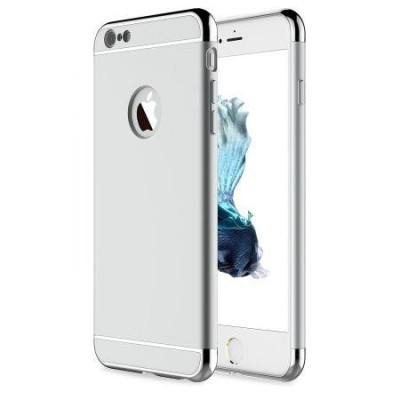 Husa Iphone 7 Forcell 3 in 1 silver foto