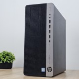 Unitate PC Refurbished, HP ELITEDESK 800 G4 TOWER, Procesor I7 8700, Memorie RAM 8 GB, SSD 256 GB NVME NOU, Windows 10 Pro, DVD-RW