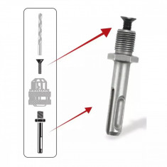 Adaptor SDS plus 1/2&quot; 20 UNF pentru mandrina Dedra