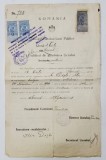 LICEUL DE BAIETI DIN ISMAIL , CERTIFICAT DE ABSOLVIRE , 1921