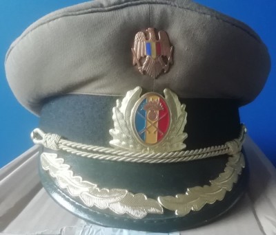 M1 3 - Cascheta militara - post 89 - culoare neagra auto - piesa de colectie foto