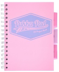 Caiet A5 cu spirala - Project Book Pastel - Dictando | Pukka Pad