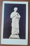 Fotografie tip CDV, sculptura Inocenta