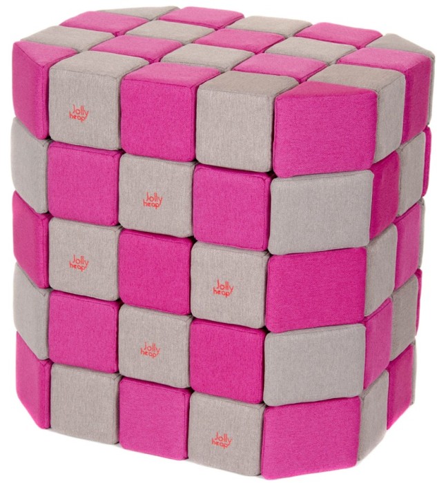 Set constructie MAXI JollyHeap BASIC Magnetic Blocks 1321 100 pcs.