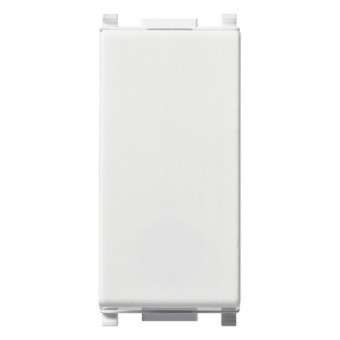 Vimar Buton cu revenire, 10A, 250V, 1P NO, alb