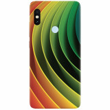 Husa silicon pentru Xiaomi Mi 8, 3D Multicolor Abstract Lines