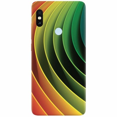 Husa silicon pentru Xiaomi Mi 8, 3D Multicolor Abstract Lines foto