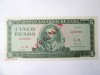 Rara! Cuba 5 Pesos 1968 Specimen UNC la cel mai mic pret