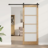 vidaXL ușa de interior cu sticlă &quot;ORKDAL&quot; 83x211x4 cm din lemn masiv de pin