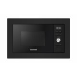 Cuptor cu microunde incorporabil HMW-MDBI28GD, 28 L, CONTROL DIGITAL, 900 W, grill, 5 trepte de putere, 21 de programe, Negru