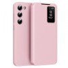 Husa pentru Samsung Galaxy S23 S911, Techsuit, SmartView, Roz