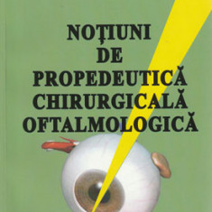 Notiuni de propedeutica chirurgicala oftalmologica (Sergiu Buiuc, C. Romanescu)