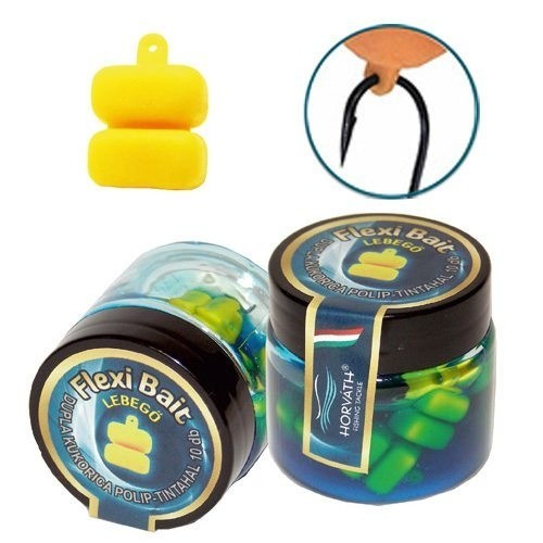 Horvath - Momeala artificiala Flexi Bait - Porumb 2 boabe - Squid