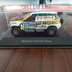 Macheta RENAULT ( DACIA ) DUSTER DAKAR 2016 - Ixo, scara 1/43, noua.