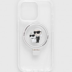 Karl Lagerfeld Husă pentru telefon iPhone 13 Pro / 13 6.1" culoarea transparent