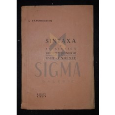 DRAGOMIRESCU G. (Dedicatie si Autograf !)