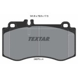 Textar set placute frana, frana disc