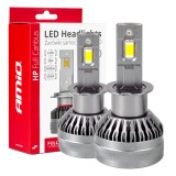 Becuri auto LED H3 AMiO HP Full CANBUS 6500K 50W 4500 lm IP67