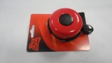 Sonerie biciclete Jet plastic, culoare rosu/negru Cod:A283