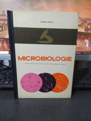 Dumitru Moțoc, Microbiologie, manual, București 1968, 219 foto