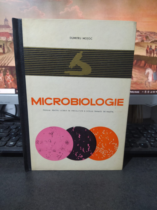Dumitru Moțoc, Microbiologie, manual, București 1968, 219