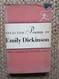 SELECTED POEMS OF EMILY DICKINSON CU DEDICATIE SI AUTOGRAF