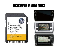 Card navigatie Original Volkswagen Discover Media MIB2 Europa V17 2023 foto