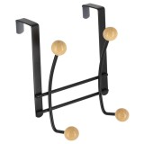 C&acirc;rlig X2 Cu Bile Ceramice &ndash; Negru | Cuiere Baie