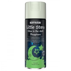 Vopsea Glow In The Dark, Rust-Oleum, Little Stars, Moon Dust, Verde, 400 ml