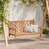 Bancă swinging Altele Maro 114 x 60 x 64 cm Lemn masiv de tec