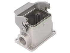 Conector HARTING Han EMC/B 6 Base Surface 1Lev. 2xM20 - Cod 19628061290