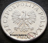 Moneda istorica 1 GROSZ - POLONIA, anul 1949 * cod 3607 = A.UNC + EROARE