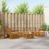 vidaXL Seturi de canapele 8 pcs natural Lemn Solid de Acacia 3374514
