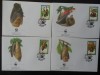 Fiji-WWF,FDC lilieci -set complet