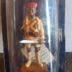 Figurina plumb - Mitralior senegalez - Franta - 1940 - Del Prado 1:32