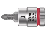 Tubulară Phillips-bit WERA PH1 28mm 1/4" pentru chei tubulare