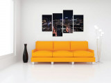 Tablou canvas 4 piese - New York noaptea