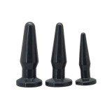 Dildouri anale - Toyz4Lovers Fericire Dopuri Anale Set de 3 Negru Exploreaza Gradual Stimularea Anala