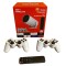 Consola de gaming cu videoproiector, 4k, cu telecomanda, WiFi, bluetooth, auto corectie imagine, difuzor incorporat, HDMI, USB, alb