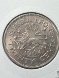 F1 SIERRA LEONE 20 cents 1964 UNC