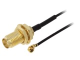 Cablu adaptor IPX la SMA mamă 500mm