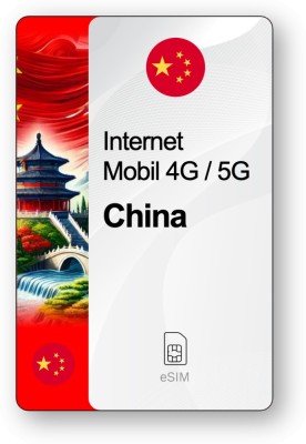 eSIM Internet China, valabil 15 zile, trafic Nelimitat foto