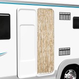 vidaXL Perdea pentru insecte, bej, 56x200 cm, Chenille 315135