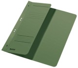 Dosar cu sina Leitz 1/2 carton A4 cu capse 170 coli verde