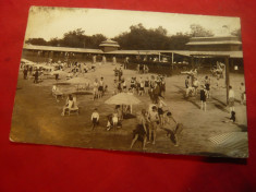 Ilustrata Lacul Sarat Braila - Plaja 1929 foto