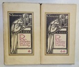 POVESTIRILE DIN CANTERBURY de GEOFFREY CHAUCER , ilustratii de VAL MUNTEANU , VOLUMELE I - II , 1964